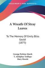 A Wreath Of Stray Leaves af George Perkins Marsh