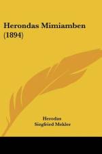 Herondas Mimiamben (1894) af Herodas