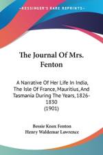 The Journal Of Mrs. Fenton af Bessie Knox Fenton