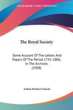 The Royal Society af Arthur Herbert Church