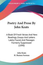 Poetry And Prose By John Keats af John Keats