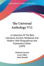 The Universal Anthology V11 af Alois Brandl
