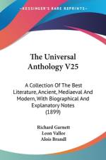 The Universal Anthology V25 af Alois Brandl
