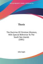 Thesis af John Inglis