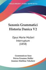 Saxonis Grammatici Historia Danica V2 af Grammaticus Saxo