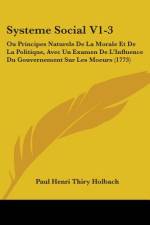 Systeme Social V1-3 af Paul Henri Thiry Holbach