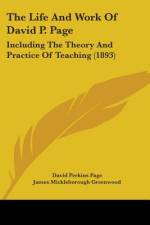 The Life And Work Of David P. Page af David Perkins Page