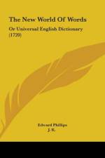 The New World Of Words af Edward Phillips