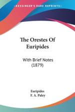 The Orestes Of Euripides af Euripides