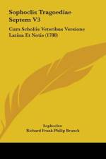 Sophoclis Tragoediae Septem V3 af Sophocles
