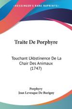 Traite De Porphyre af Porphyry
