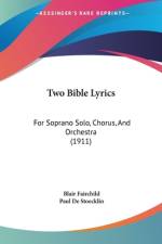 Two Bible Lyrics af Blair Fairchild