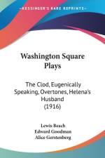Washington Square Plays af Lewis Beach