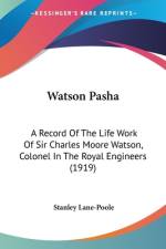 Watson Pasha af Stanley Lane-Poole
