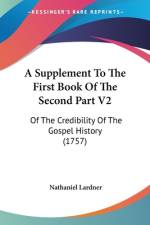 A Supplement To The First Book Of The Second Part V2 af Nathaniel Lardner