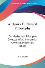 A Theory Of Natural Philosophy af T. H. Pasley