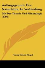 Anfangsgrunde Der Naturlehre, In Verbindung af Georg Simon Klugel