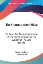 The Communion Office af Samuel Seabury
