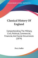 Classical History Of England af Percy Sadler