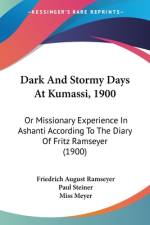 Dark And Stormy Days At Kumassi, 1900 af Friedrich August Ramseyer