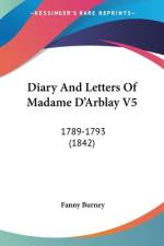 Diary And Letters Of Madame D'Arblay V5 af Fanny Burney