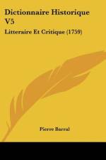 Dictionnaire Historique V5 af Pierre Barral