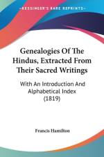 Genealogies Of The Hindus, Extracted From Their Sacred Writings af Francis Hamilton