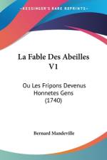 La Fable Des Abeilles V1 af Bernard Mandeville