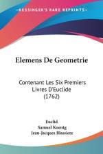 Elemens De Geometrie af Euclid