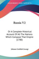 Russia V2 af Johann Gottlieb Georgi