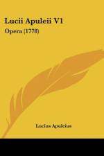 Lucii Apuleii V1 af Lucius Apuleius