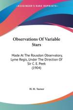 Observations Of Variable Stars af H. H. Turner