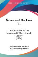 Nature And Her Laws V1 af Jean Baptiste De Mirabaud