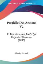 Paralelle Des Anciens V2 af Charles Perrault