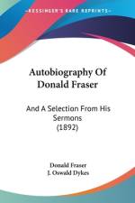 Autobiography Of Donald Fraser af Donald Fraser