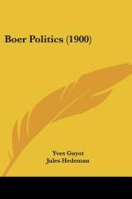 Boer Politics (1900) af Yves Guyot