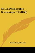 De La Philosophie Scolastique V2 (1850) af Barthelemy Haureau