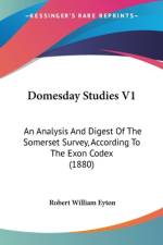 Domesday Studies V1 af Robert William Eyton