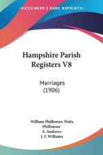 Hampshire Parish Registers V8 af S. Andrews