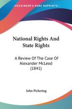 National Rights And State Rights af John Pickering