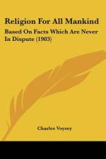 Religion For All Mankind af Charles Voysey