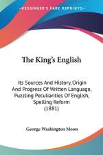 The King's English af George Washington Moon