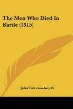 The Men Who Died In Battle (1915) af John Paterson-Smyth