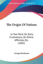 The Origin Of Nations