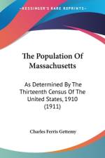 The Population Of Massachusetts af Charles Ferris Gettemy