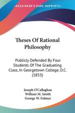 Theses Of Rational Philosophy af Joseph O'Callaghan