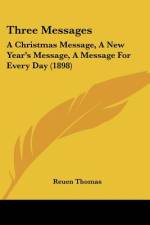 Three Messages af Reuen Thomas
