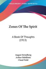 Zones Of The Spirit af August Strindberg