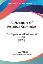 A Dictionary Of Religious Knowledge af Lyman Abbott