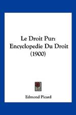 Le Droit Pur af Edmond Picard